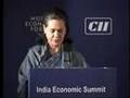 India Economic Summit 2006 - Sonia Gandhi