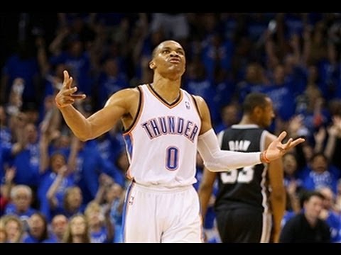 Video: Russell Westbrook's Deep Bomb Beats the Halftime Buzzer