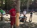videos de NCSU timbersports pole fell