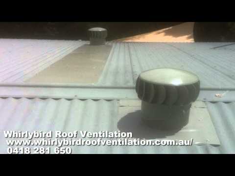 how to install whirlybird roof vent