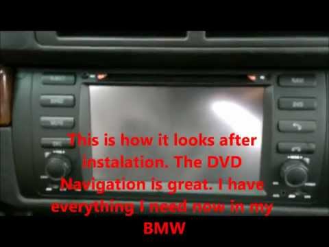 Unboxing and Installing BMW E39 DVD Navigation system on 540I