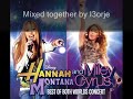 Hannah & Miley - The Best of Both Worlds Concert Full CD mix