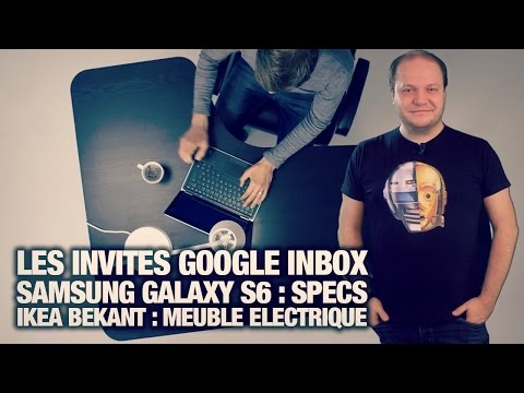 google invites - Google Inbox : les utilisateurs peuvent désormais envoyer des invitations. Samsung Galaxy S6 : les premiers specs révélées. Ikea Bekant : votre futur bureau ...