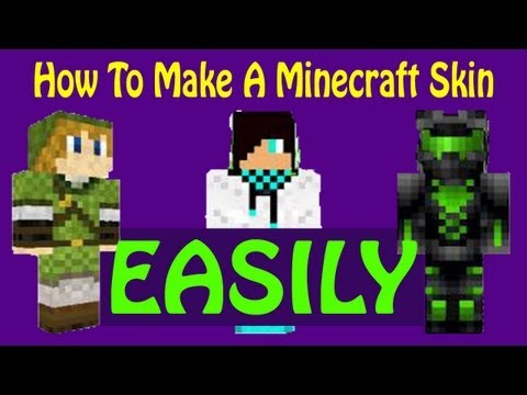 how to make skin to minecraft