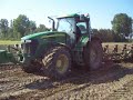 John Deere 7720 with 6 furrow plow