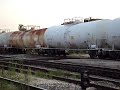 BNSF #2199 Leads Local South With ATSF Caboose!!, Joliet IL.