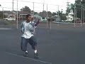 Alaan performing Hua Quan III