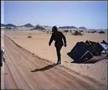 Autowrack in Wüste + DJANET, Campingplatz, Algerien 1986-28