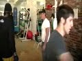 Undefeated Jr. Lightweight John Molina trains at Goossen Gym to the tunes of Led Zepplin under the watchful eye of trainer Joe Goossen. Molina is 17-0 and fights next Sept. 12th at Pachanga.