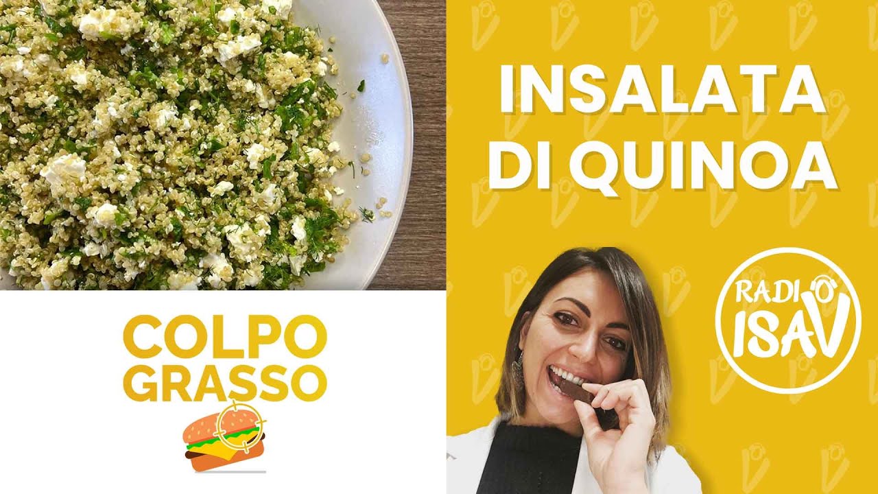 COLPO GRASSO - Dietista Silvia Di Tillio | INSALATA DI QUINOA, FETA ED ERBE AROMATICHE
