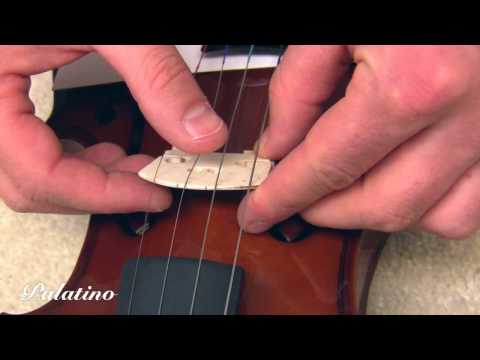 how to fit violin bridge
