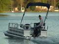 Paddleking LoPro Pontoon boat with 15HP