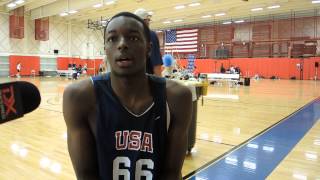 Jerami Grant Interview at USA Basketball U19 World Championship Tryouts