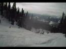 Cat-boarding in Revelstock (BC) Helmet-cam