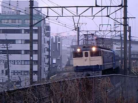 寝台急行銀河　東戸塚付近通過