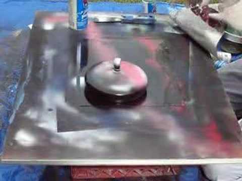 Spray Paint Art #3 - "Distant Land"