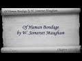 Chs 111-113 - Of Human Bondage by W. Somerset Maugham