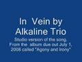 In Vein-New Alkaline Trio song studio version