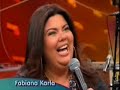 fabiana karla fala sobre sua carreira com serginho groisman