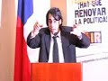 Marco Enr�quez Ominami en Seminario Independientes en Red