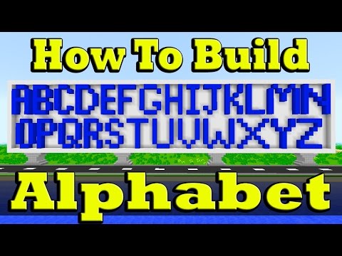 how to build the letter b in minecraft