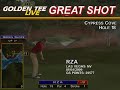 Golden Tee Great Shot on Cypress Cove!