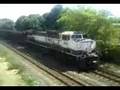 BB40-9WM 1193 acelerando após o cruzamento com a BB45-2 885
