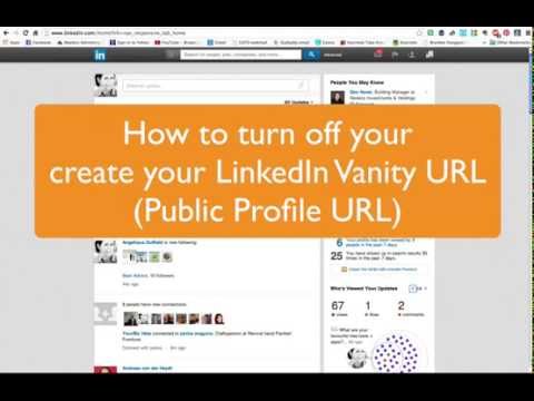 how to provide your linkedin url