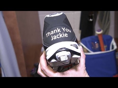 Video: Granderson honors Jackie Robinson's impact