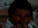 Emmaline in the hospital only days old. I hate that it is so dark, but we had the dim lights on in the room.