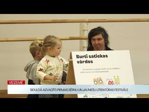 Ar daudzveidīgu programmu aizvadīts pirmais Siguldas Bērnu un jauniešu literatūras festivāls