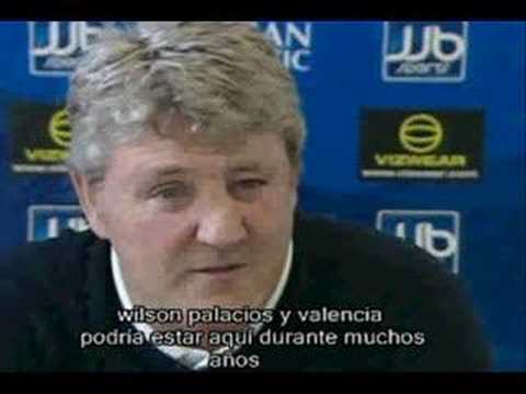 Palabras de Steve Bruce