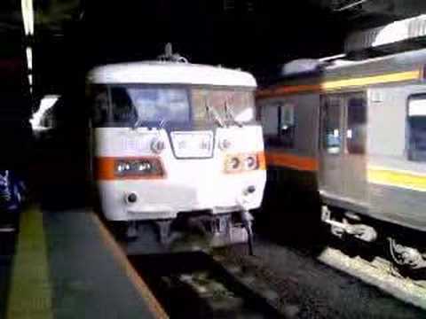 117系 普通米原行き 発車