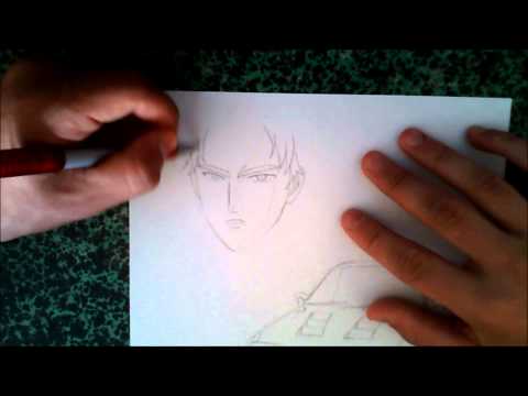 how to draw initial d'cars