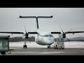 Took at CYQB (Quebec/Jean-Lessage INTL airport) with my brand new Canon 550D. Side note: I don't know why, but YouTube put this video in 720p when it was originally in 1080p.... Bombardier/DeHavilland Dash-8 Q100 from Air Canada Express. Informations about this aircraft: Engines: 2x Pratt & Whitney PW123a turboprops Capacity: 37 to 40 passengers Maiden flight: 1983 Max speed: 283 knots (~523KM/H) Please don't forget to leave a comment!!! :) Video & Audio © AudioSim. Reuse is prohibited without my written special authorization.