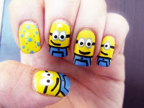 MINIONS NAIL ART