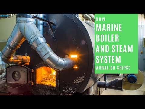 steam boiler animation - Learn about the different parts of the ship's boiler and steam system and also know the correct procedure for boiler operation. To know more about the constr...