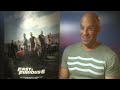 the stars of fast and furious 6 including paul walker, vin diesel, luke evans and jordana brewster hilariously reveal an unexpected side.... report by stepha...