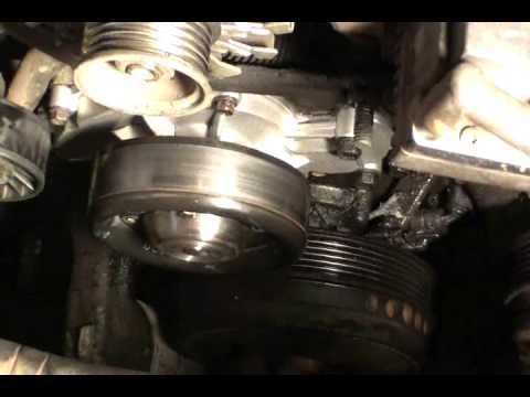 how to change serpentine belt oldsmobile 88