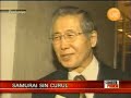 El prófugo ex presidente del Perú Alberto Fujimori (alias 