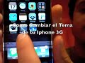 Cambiar de Tema o Look en Iphone 3g