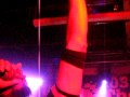 Pop Evil Leigh Kakaty grabs camera at 103.1 The Bear Party Like a Rockstar Mardi Gras