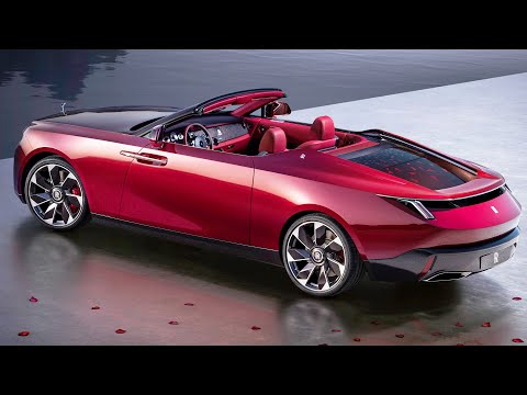 Rolls Royce La Rose Noire in-serttail – Gorgeous two seat roadster at over $30M