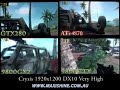 Crysis 4870 vs GTX280 vs 9800GX2 vs 9800GTX Maxishine Review Crysis 4870 vs GTX280 vs 9800GX2 vs 9800GTX Maxishine Review