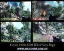 Crysis 4870 vs GTX280 vs 9800GX2 vs 9800GTX Maxishine Review