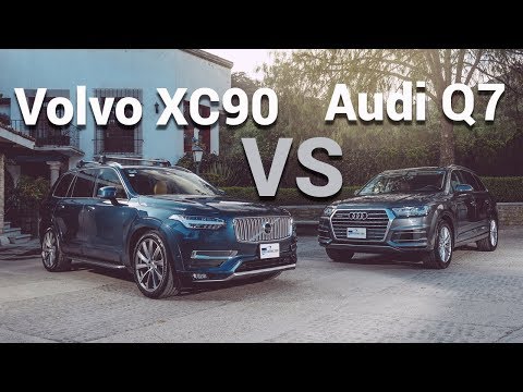 Frente a frente: Volvo XC90 vs Audi Q7