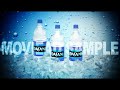 Moviead Digital Water Dasani Bottles