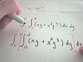 Calculating a Double Integral Calculating a Double Integral