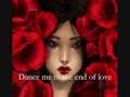 Leonard Cohen Dance Me To The End Of Love