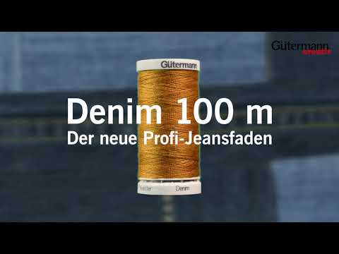 Gütermann Nähgarn-Set Denim (8 x 100m) mit Jeansnadeln